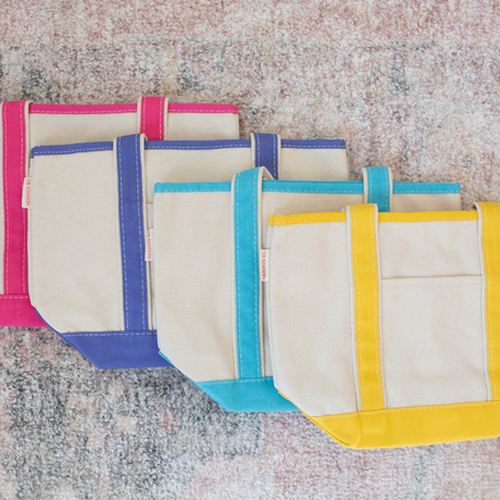 Children's Tote in Violet details 3