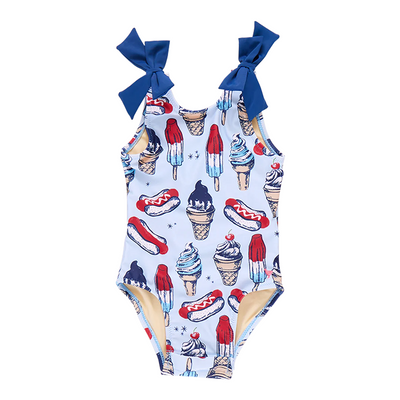 Baby Shelly Suit - Summer Treats front