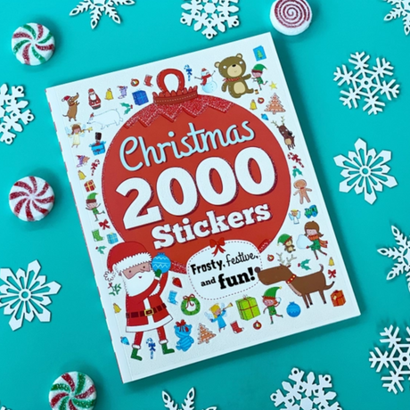 Christmas 2000 Stickers Holiday Activity Book