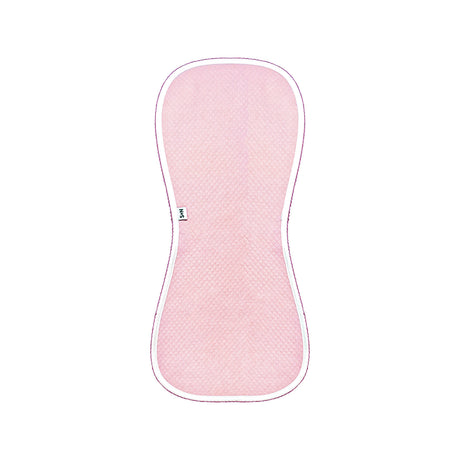 Diamond Baby Burp Cloth in Pink/Rosewood