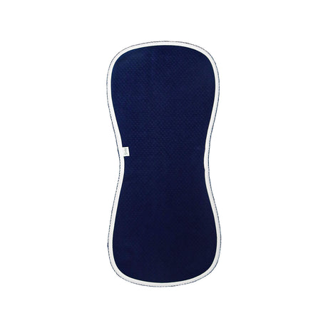 Diamond Baby Burp Cloth in Navy