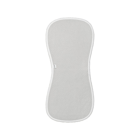 Diamond Baby Burp Cloth in Grey