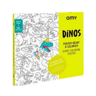 Dinos Giant Coloring Poster
