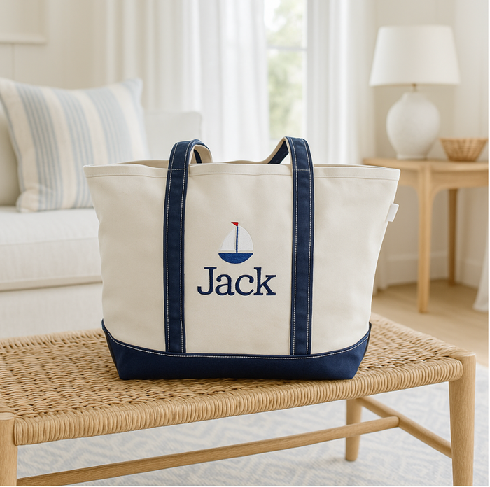 Personalized tote bag perfect for baby and kids gifting