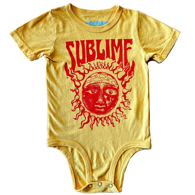 Sublime Short Sleeve Onesie in Sunset front