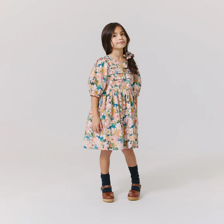 Evelyn Dress - Watercolor Floral