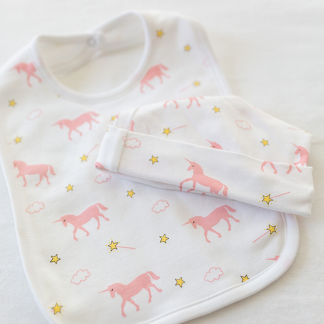 Magical Unicorn Receiving Hat details