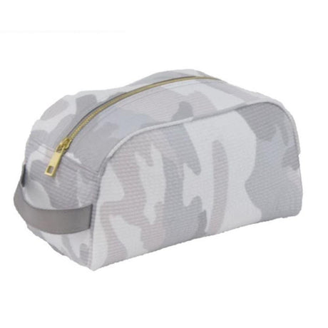 Seersucker Traveler Bag in Snow Camo