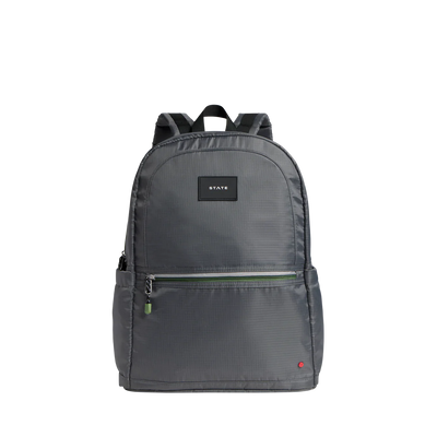 Kane Kids Large Backpack in Gray Ripstop