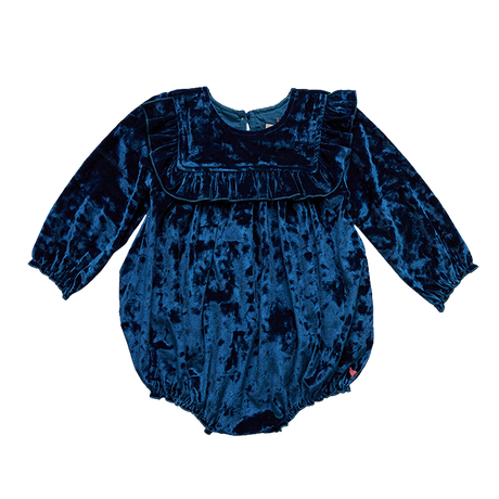 Baby Quinn Bubble - Blue Velvet