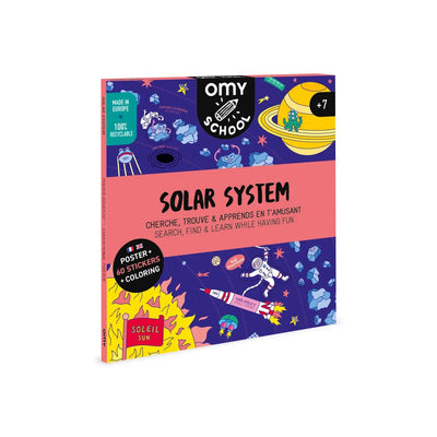 Solar System Sticker Poster