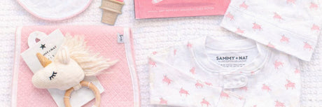 Group of baby gifts