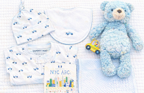Group of baby gifts