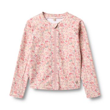 Ada Rashguard in Powder Flowers And Seashells