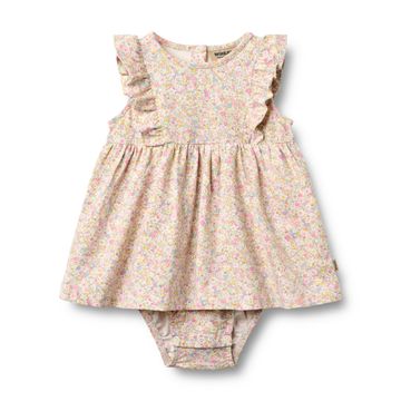 Vianna Jersey Dress in Blush Flower Meadow