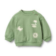 Elliot Sweatshirt in Jade Green