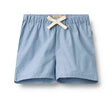Max Shorts in Blue Chambrey