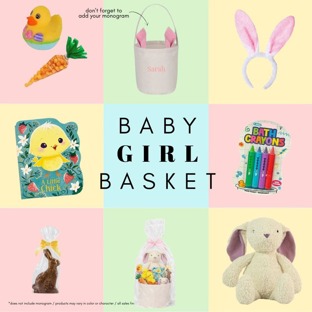 Pre-Filled Easter Tote in Pink - (Ages 0-3 Years)