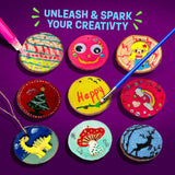 Glow-in-the-Dark Wood Painting Craft Kit