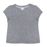 Darcy Pocket Tee in Heather Grey