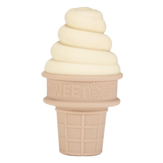Ice Cream Baby Teether in Yummy Yellow