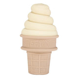 Ice Cream Baby Teether in Yummy Yellow