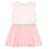 Molly Tulle Dress in Pink Stripe