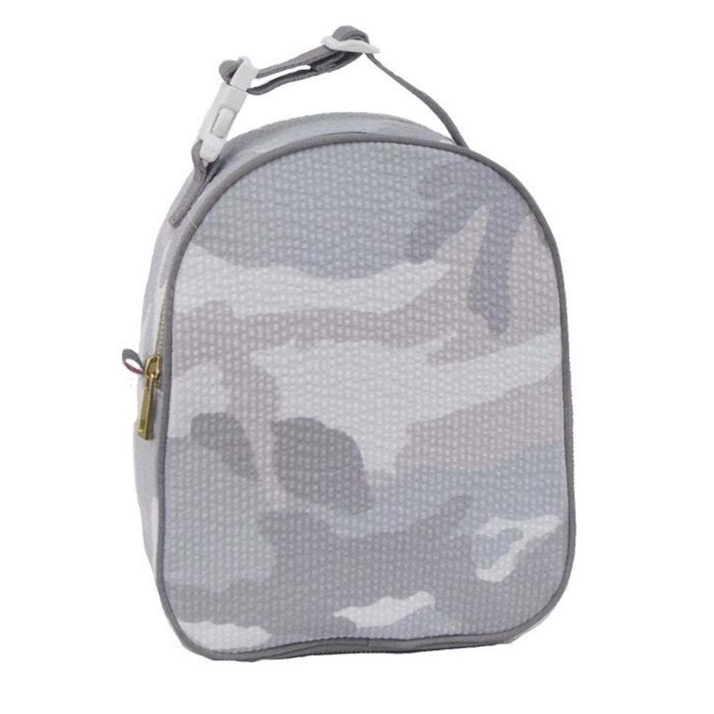 Seersucker Gumdrop/Lunch Bag in Snow Camo