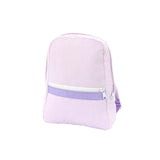 Small Seersucker Backpack in Princess