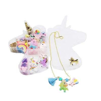 unicorn DIY necklace kit