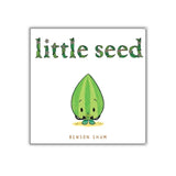 Book cover of 'Little Seed' by Benson Shum with a green seed character on a white background