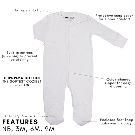 Candy Cane Adventures Zipper Romper details 1