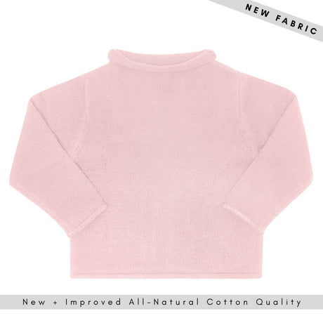Rollneck Sweater in Pink 