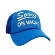 Trucker Hat in Marina Blue