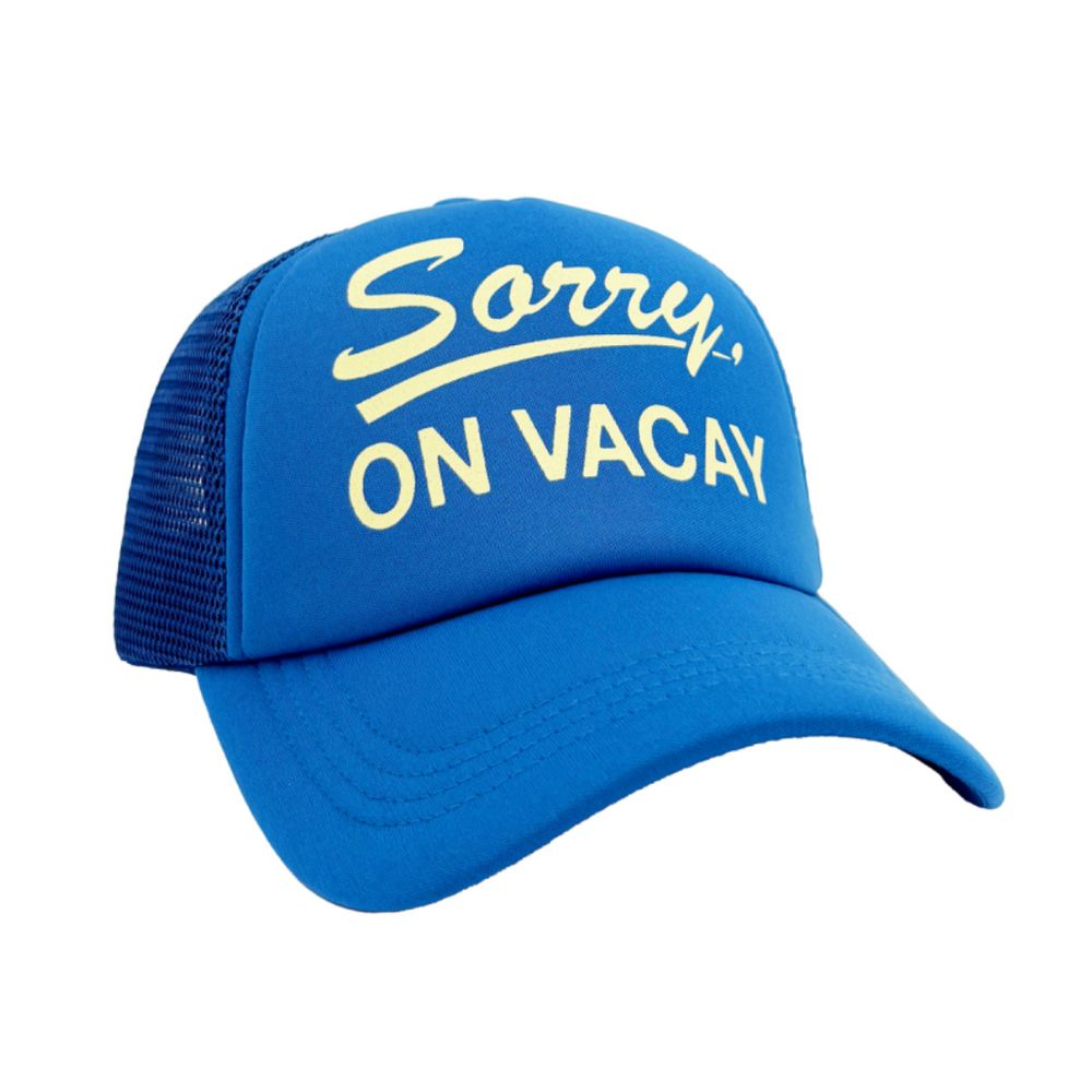 Trucker Hat in Marina Blue