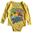 Eagles Hotel California Long Sleeve Onesie in Sunset