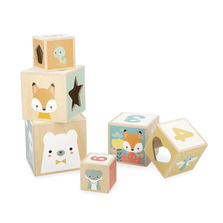 Wooden Stacking Pyramid