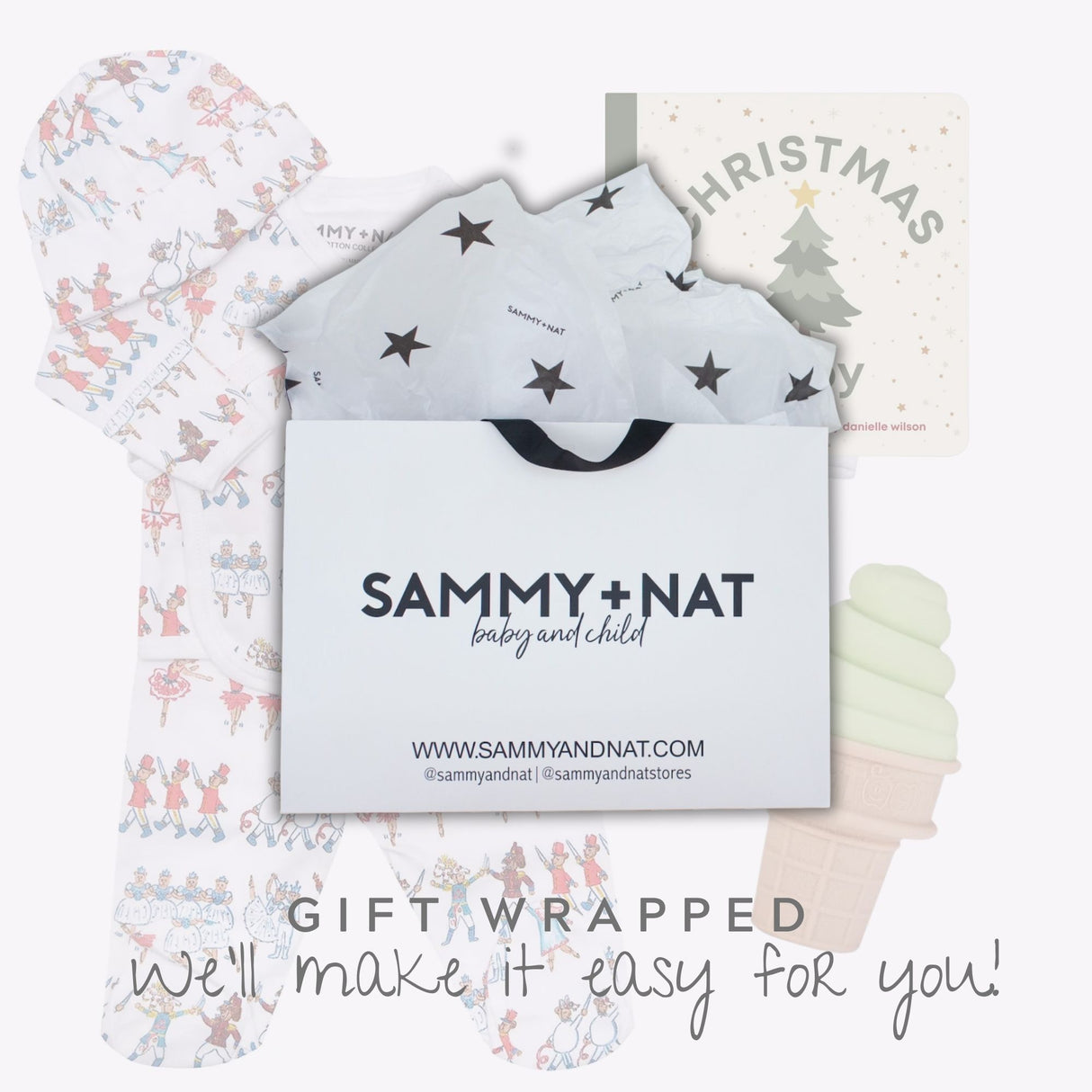 Newborn Baby Gift Set - Nutcracker/Green