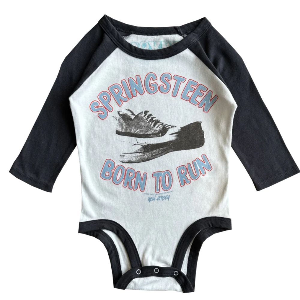 Springsteen Born To Run Recycled Raglan Onesie