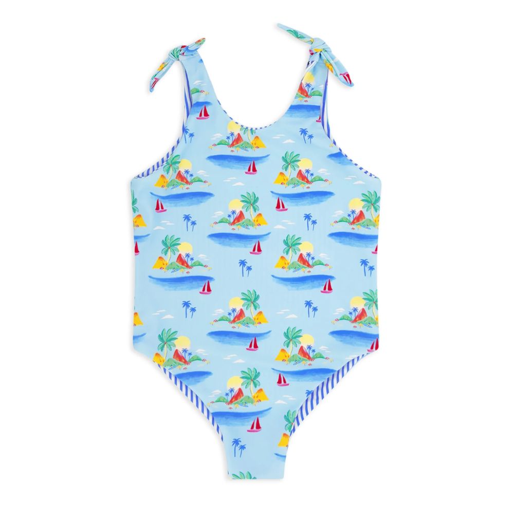 Skye Reversible One-Piece in Clearwater