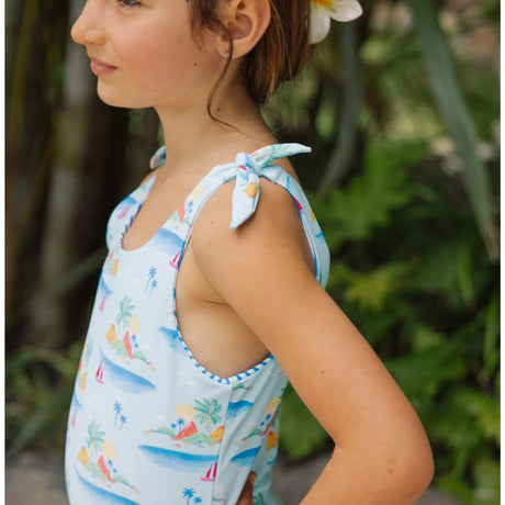 Skye Reversible One-Piece in Clearwater