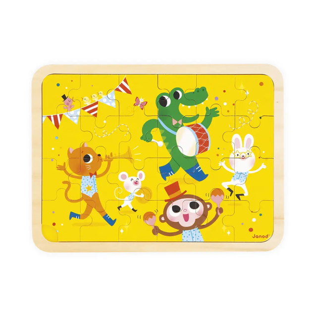 Party Time Spot-The-Difference Wooden Puzzle