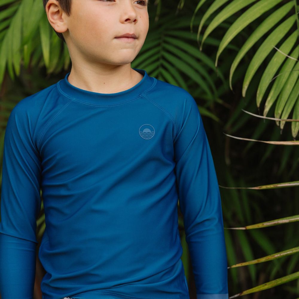 Long Sleeve Rashguard in Navy