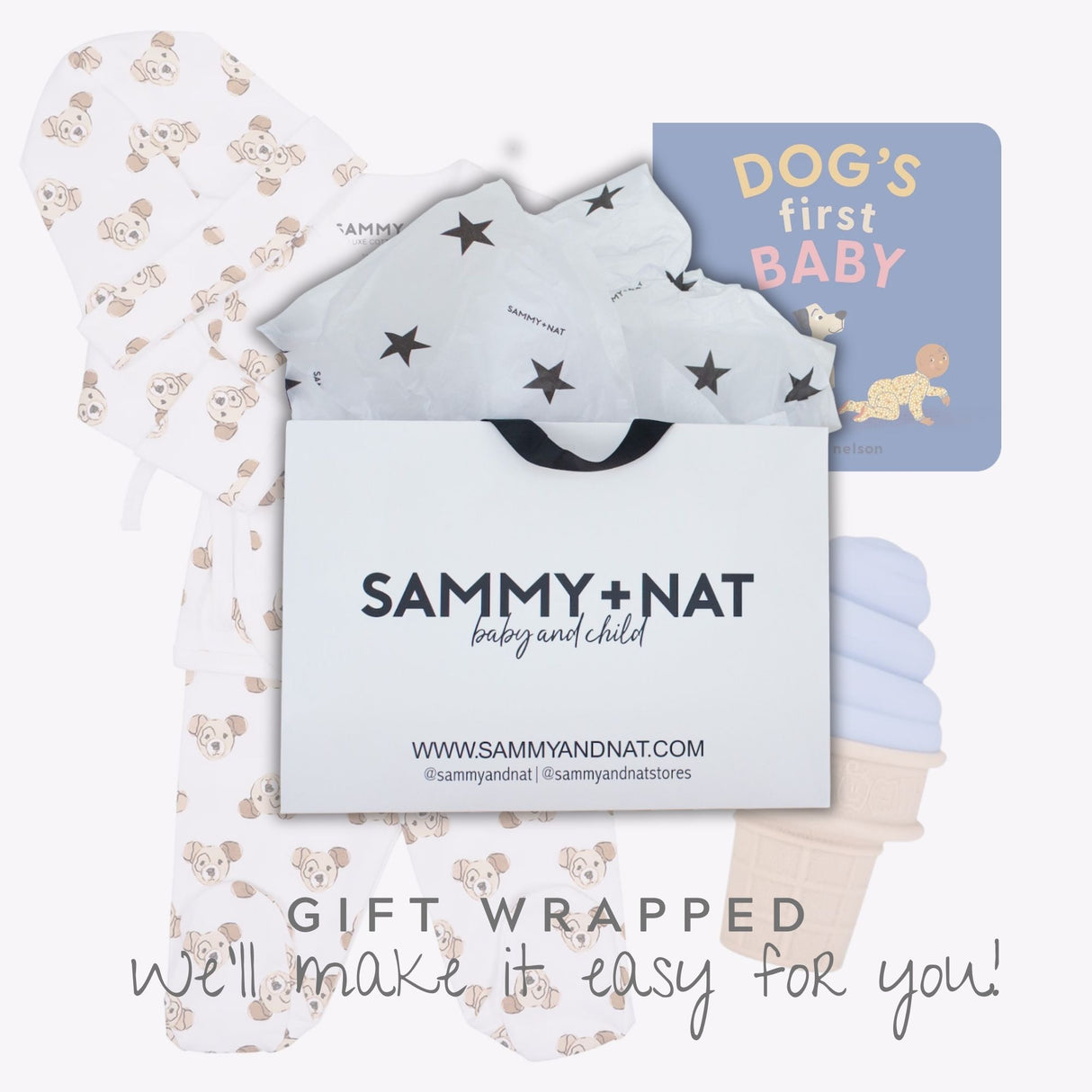 Newborn Baby Gift Set - Puppy Love