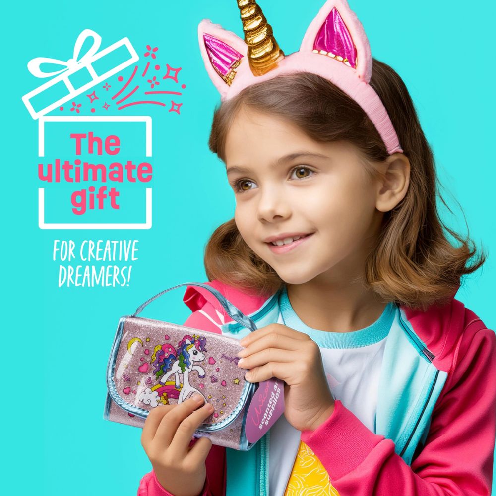 Unicorn Scented Art Supplies Kit
