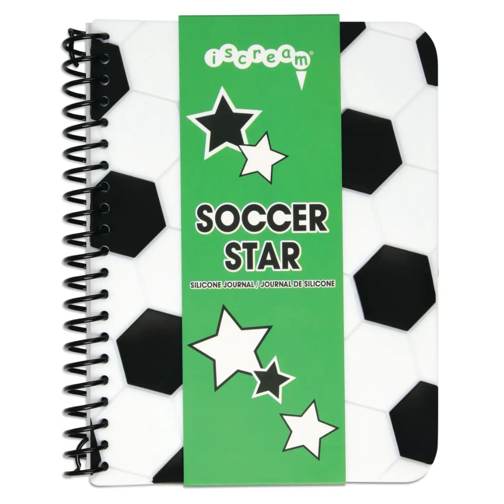 Soccer Star Silicone Journal