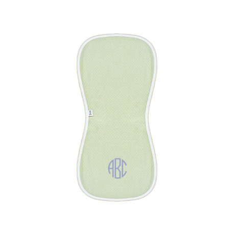 Diamond Baby Burp Cloth in Pistachio