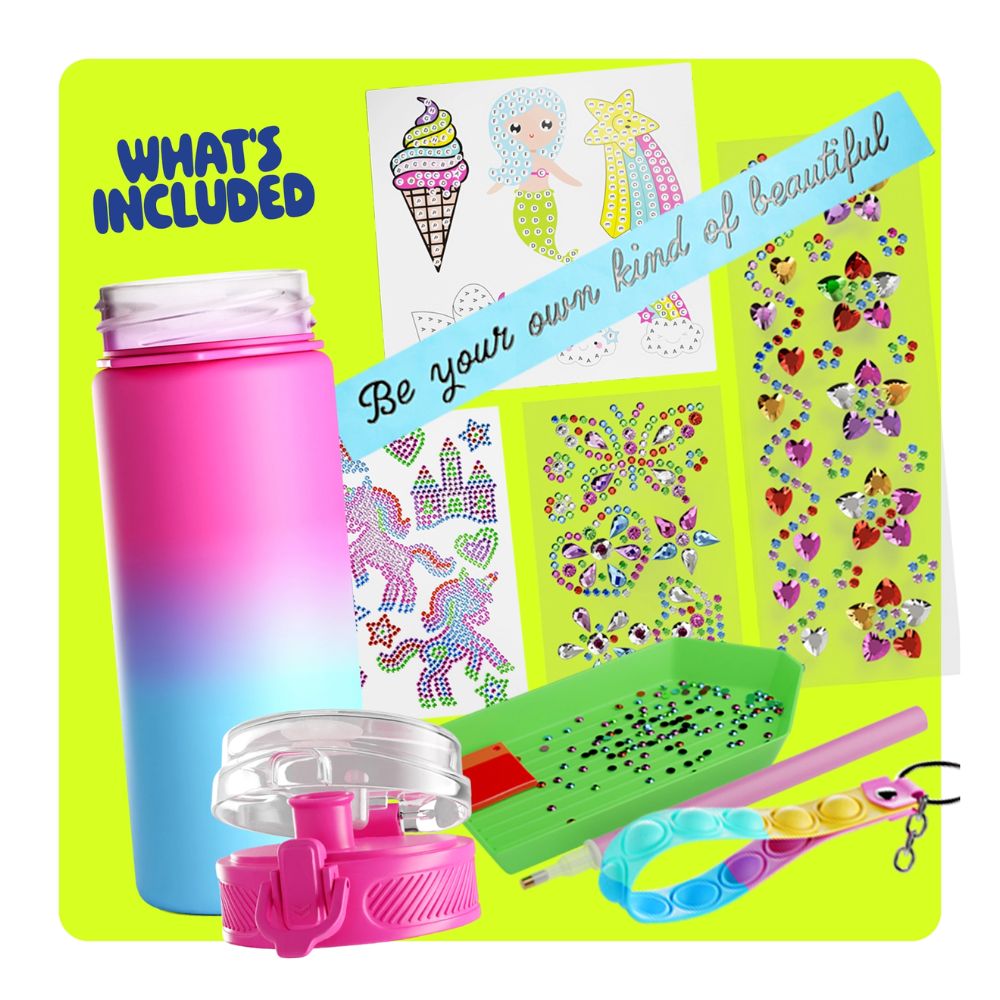 DIY Glow-in-Dark Water Bottle Craft Kit