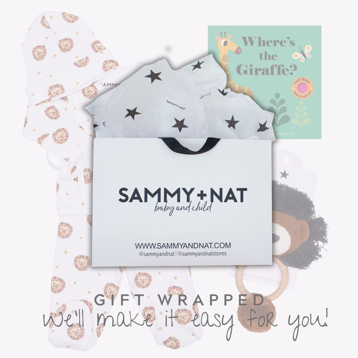 Newborn Baby Gift Set - Lucky Lion