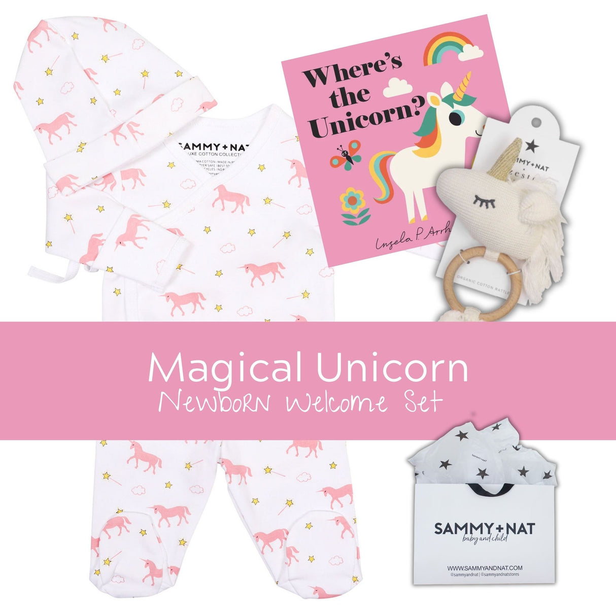 Newborn Baby Gift Set - Magical Unicorn